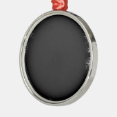 Rauchschwarz Ornament Aus Metall (Links)