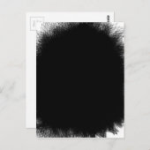 Rauchschwarz Postkarte (Vorne/Hinten)