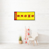 Rauchshop Rot-Gelb-Schwarzwerbung Banner (Insitu)