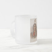 Rauchsignale: Lakota-Indianerschiff sitzt Bull Mattglastasse (Vorderseite Links)