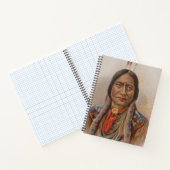 Rauchsignale: Lakota-Indianerschiff sitzt Bull Notizblock (Innenseite)