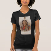 Rauchsignale: Lakota-Indianerschiff sitzt Bull T-Shirt (Vorderseite)