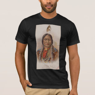 Rauchsignale: Lakota-Indianerschiff sitzt Bull T-Shirt