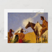 Rauchsignale Postkarte (Vorne/Hinten)