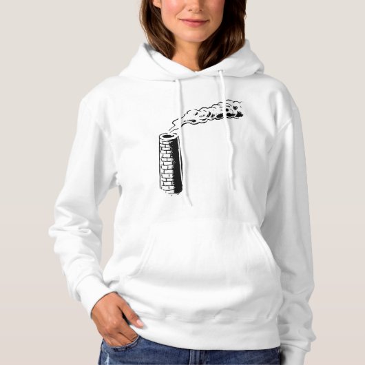 Rauchstack Womens Hoodie (Vorderseite)