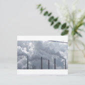 Rauchstapel Postkarte (Stehend Vorderseite)