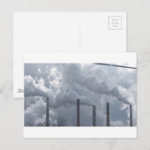 Rauchstapel Postkarte (Vorne/Hinten)