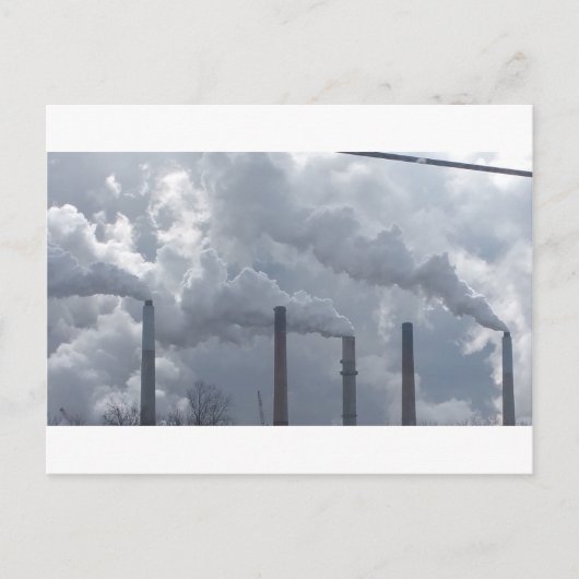 Rauchstapel Postkarte (Vorderseite)