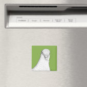 Rauchtaube Magnet | Bizarre, Quirky und Spaß (In Situ (Geschirrspüler))