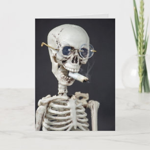 Rauchverbot Glückwunsch Karte