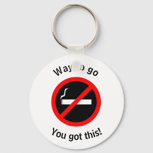 Rauchverbot Glückwunsch Schlüsselanhänger