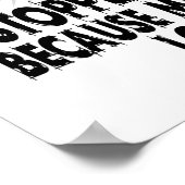 Rauchverbot Poster (Ecke)