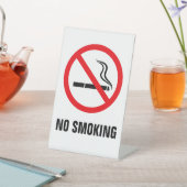 Rauchverbot Zigaretten Fußbodenschild Sockelschild (In SItu)