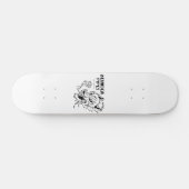 Rauchwolf-Skate Deck Skateboard (Horizontal)