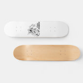 Rauchwolf-Skate Deck Skateboard (Horizontal)