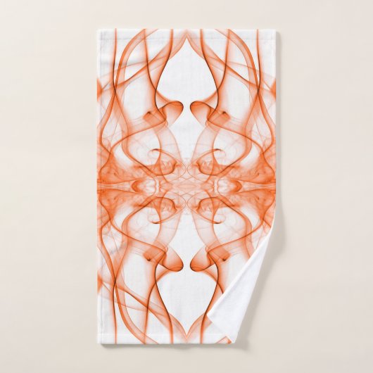 Rauchwolken auf weiß badhandtuch set (Handtuch)