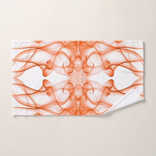 Rauchwolken auf weiß badhandtuch set (Handtuch)