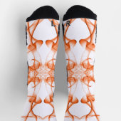 Rauchwolken auf weiß socken (Oben)