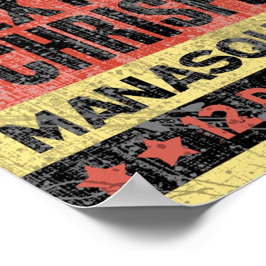 Raucous in Secaucus Poster (Ecke)