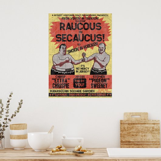 Raucous in Secaucus Poster (Küche)