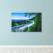 raue Berge Leinwanddruck (Insitu (Holzboden))