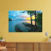 raue Berge Leinwanddruck (Insitu (Wohnzimmer))