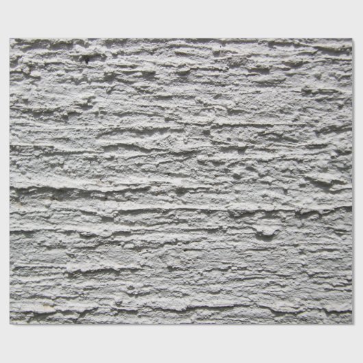 Raue Betonmauer Geschenkpapier (Flach)