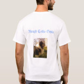 Raue Collie-Art T-Shirt (Rückseite)