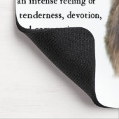 Raue Collie-Geschenke Mousepad (Ecke)