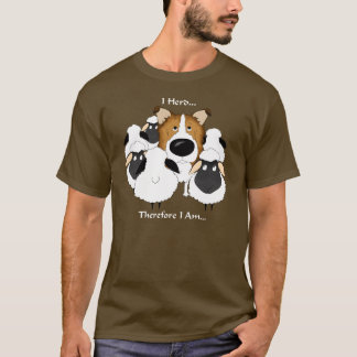 Raue Collie In Herden leben-ICh Herde… deshalb bin T-Shirt