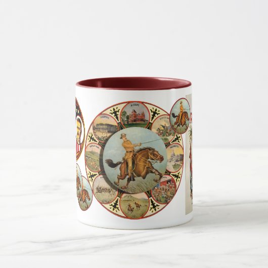 Raue Reiter - Tasse (Zentrum)