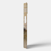 Raue strukturierte Erdton-Malerei Case-Mate iPhone Hülle (Rückseite / Rechts)