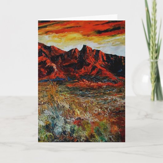 Raue Weisen Karte (Vorderseite)