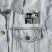 Rauer Adobe-Glocke im Eingangsbereich, Santa Fe, N Button (Beispiel)