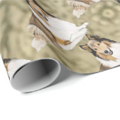 Rauer Collie Geschenkpapier (Rolleneckpunkt)
