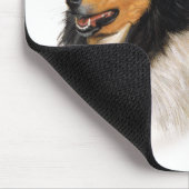 Rauer Collie Mousepad (Ecke)