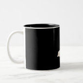 Rauer Collie Zweifarbige Tasse (Links)