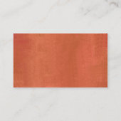 rauer Eindruck Visitenkarte (Rückseite)