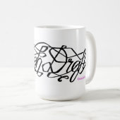 Rauer Entwurfs-Tasse Kaffeetasse (VorderseiteRechts)