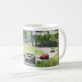 Rauer Fluss-Antrieb Kaffeetasse (VorderseiteRechts)