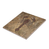 Rauer Stammes- Skorpion Fliese (Seite)