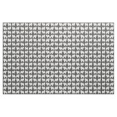 Raues Chow-Chow Chow-Chow Silhouette-Muster Stoff (Yard (91,4 cm))