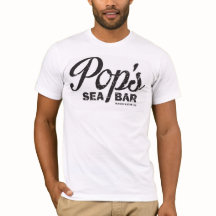 Raues das Logo-T-Shirt des Pops