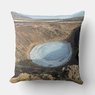 Raues isländisches Naturlandschaftskissen Kissen