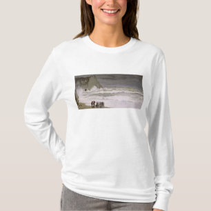 Raues Meer Claude Monets   bei Etretat, 1868-69 T-Shirt