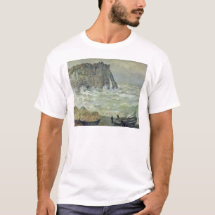 Raues Meer Claude Monets   bei Etretat, 1883 T-Shirt