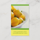Rauf! Lemons Business Cards Visitenkarte (Rückseite)