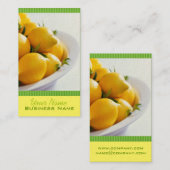Rauf! Lemons Business Cards Visitenkarte (Vorne/Hinten)