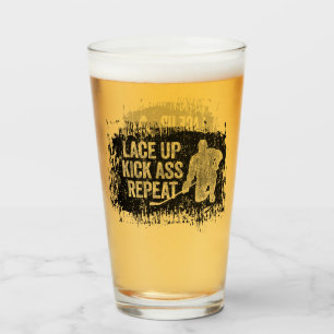 Rauf! Wiederholen. (Hockey) Glas