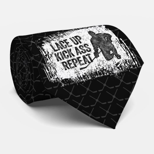 Rauf! Wiederholen. (Hockey) Krawatte (Gerollt)